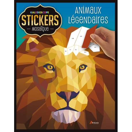 ANIMAUX LEGENDAIRES - STICKERS MOSAIQUE