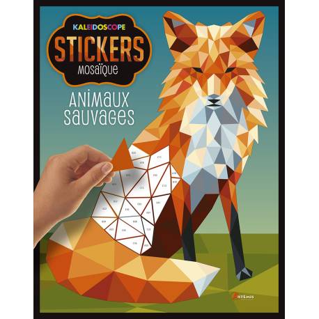 ANIMAUX SAUVAGES - STICKERS MOSAIQUE